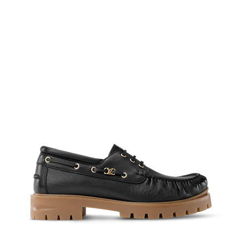 Soulier bateau LV City Ranger vue latérale