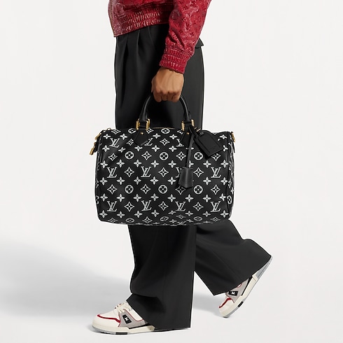 Speedy P9 40 mit Schulterriemen H40 in Taschen und Kleinlederwaren's Speedy P9 } collections by Louis Vuitton (Zoom)
