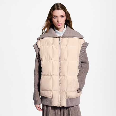 Steppweste mit geripptem Saum in Damen's Ready to Wear Mäntel und Jacken collections by Louis Vuitton (Zoom)