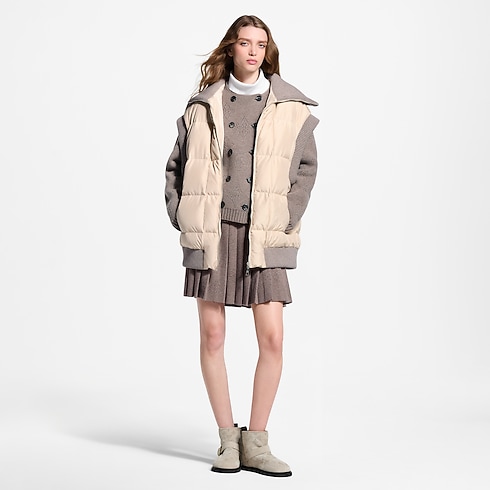 Steppweste mit geripptem Saum in Damen's Ready to Wear Mäntel und Jacken collections by Louis Vuitton (Zoom)