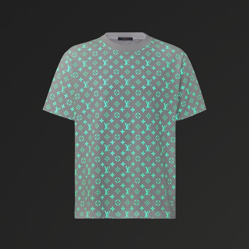 T-Shirt mit aufgedrucktem Monogram Firefly-Motiv in Herren's Ready to Wear T-Shirts und Poloshirts collections by Louis Vuitton