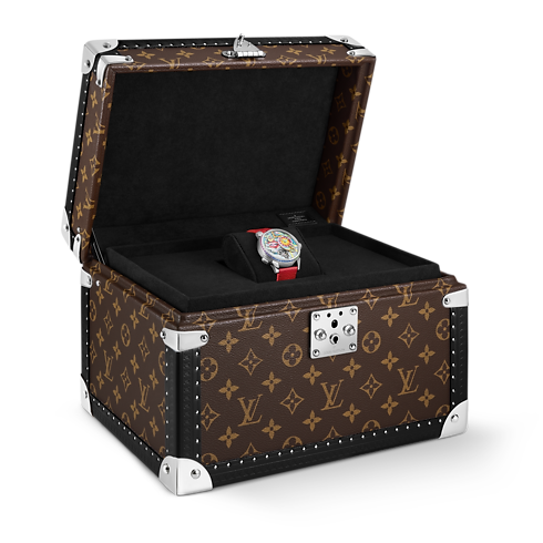 Tambour Arty Automata, 42 mm, Weissgold in Uhren's Alle Uhren } collections by Louis Vuitton (Zoom)