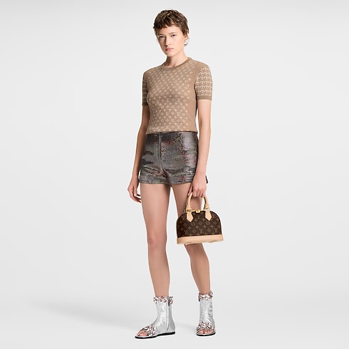 Top aus Wabenstrick mit Monogram-Motiv in Herren's Discontinued Product Obs 12 collections by Louis Vuitton (Zoom)