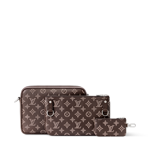 Trio Messenger Tasche Monogram Shadow in Herren's Taschen Alle Taschen collections by Louis Vuitton (Zoom)