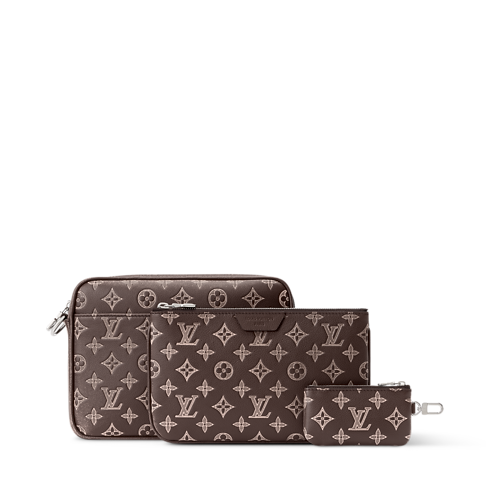 Trio Messenger Tasche Monogram Shadow in Herren's Taschen Alle Taschen collections by Louis Vuitton (Zoom)