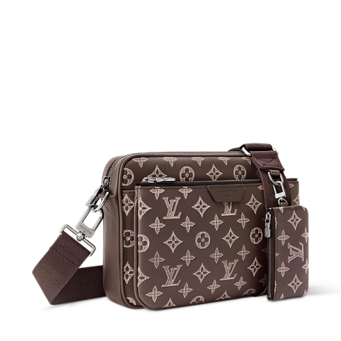 Trio Messenger Tasche Monogram Shadow in Herren's Taschen Alle Taschen collections by Louis Vuitton (Zoom)
