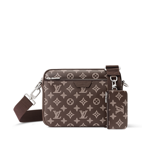 Trio Messenger Tasche Monogram Shadow in Herren's Taschen Alle Taschen collections by Louis Vuitton (Zoom)