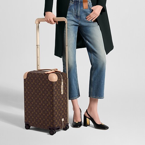 Valise cabine Horizon 50 Toile Monogram in Homme's Voyage Bagages roulants collections by Louis Vuitton (Zoom produit)