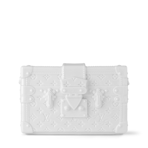 Vase en porcelaine Petite Malle Toile Monogram in Malles, Voyage et Maison's À la une Sélection Art de Vivre collections by Louis Vuitton (Zoom produit)