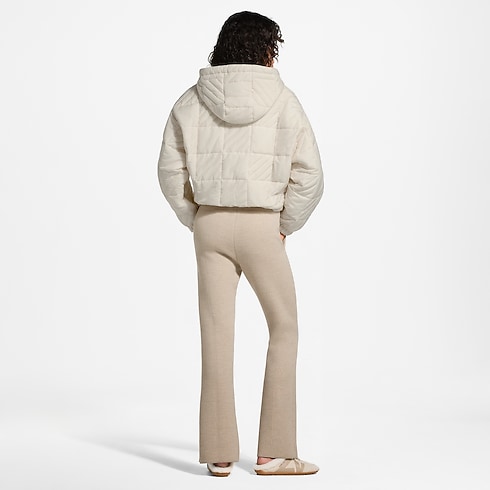 Veste à fermeture éclair et motif Damier matelassé in Femme's Prêt-à-porter Manteaux et vestes collections by Louis Vuitton (Zoom produit)