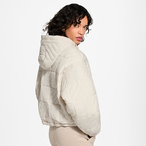 Veste à fermeture éclair et motif Damier matelassé in Femme's Prêt-à-porter Manteaux et vestes collections by Louis Vuitton (Zoom produit)