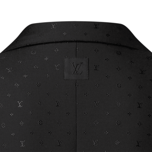 Veste droite Pont Neuf en satin Monogram in Homme's Prêt-à-porter Tout le prêt-à-porter collections by Louis Vuitton (Zoom produit)