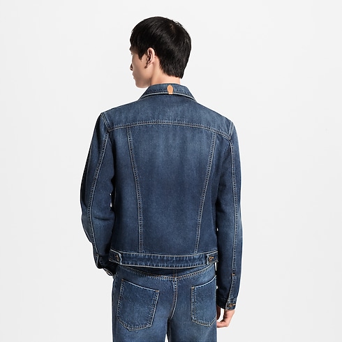 Veste en denim de coton et cachemire in Homme's Prêt-à-porter Tout le prêt-à-porter collections by Louis Vuitton (Zoom produit)