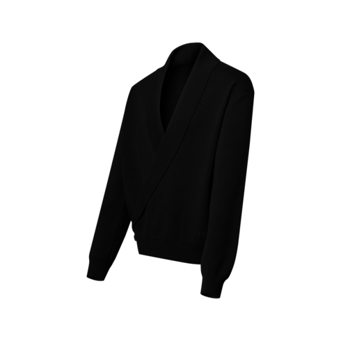 Veste en maille à col châle in Homme's Prêt-à-porter Tout le prêt-à-porter collections by Louis Vuitton (Zoom produit)