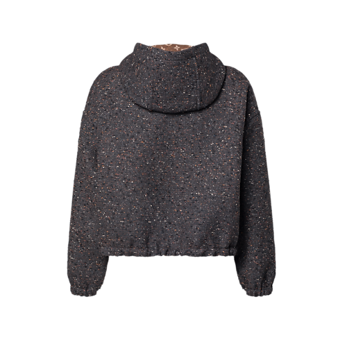 Veste en tweed bouclette à capuche in Femme's Prêt-à-porter Manteaux et vestes collections by Louis Vuitton (Zoom produit)