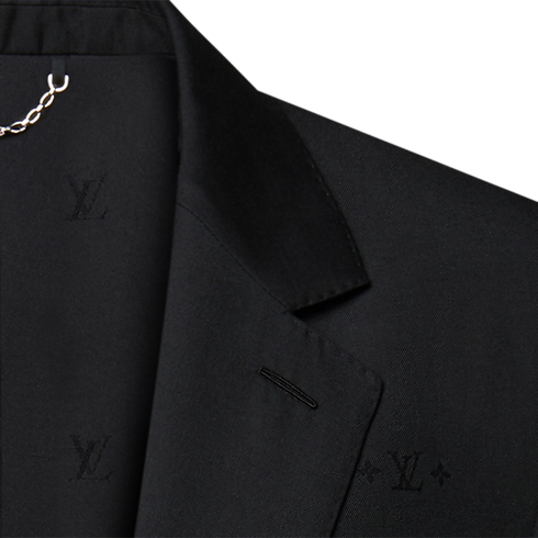 Veste Gaston droite en jacquard in Homme's Prêt-à-porter Tout le prêt-à-porter collections by Louis Vuitton (Zoom produit)