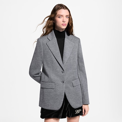 Veste habillée en flanelle in Femme's Prêt-à-porter Manteaux et vestes collections by Louis Vuitton (Zoom produit)
