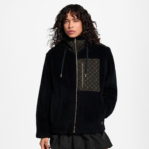 Veste polaire à détails Monogram in Femme's Prêt-à-porter Manteaux et vestes collections by Louis Vuitton (Zoom produit)