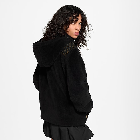 Veste polaire à détails Monogram in Femme's Prêt-à-porter Manteaux et vestes collections by Louis Vuitton (Zoom produit)