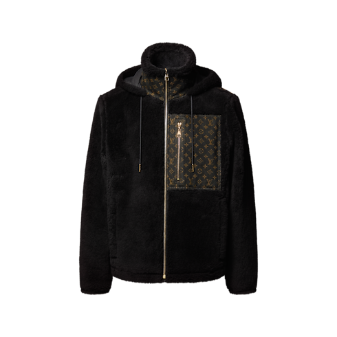 Veste polaire à détails Monogram in Femme's Prêt-à-porter Manteaux et vestes collections by Louis Vuitton (Zoom produit)