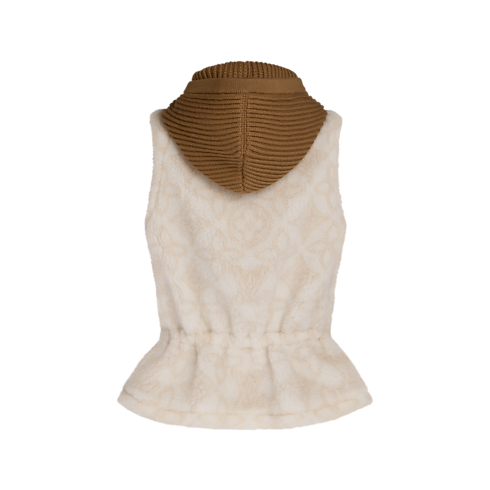 Veste sans manches en polaire Monogram in Femme's Prêt-à-porter Manteaux et vestes collections by Louis Vuitton (Zoom produit)