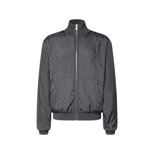 Veste sportswear LV Signature réversible en nylon autre vue