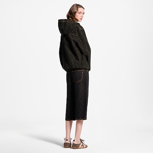 Veste zippée en denim Monogram in Femme's Prêt-à-porter Manteaux et vestes collections by Louis Vuitton (Zoom produit)