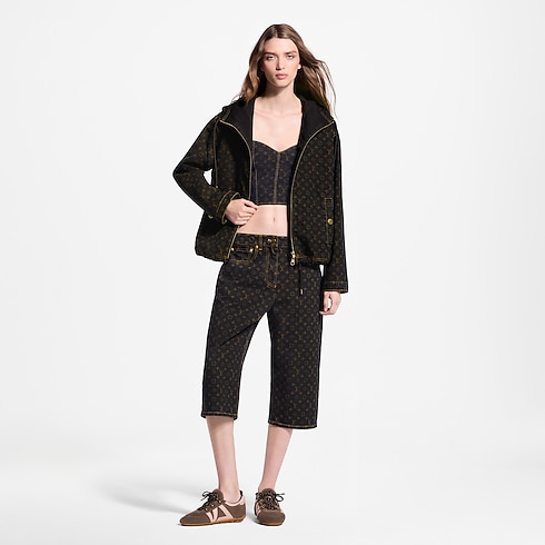 Veste zippée en denim Monogram in Femme's Prêt-à-porter Manteaux et vestes collections by Louis Vuitton (Zoom produit)