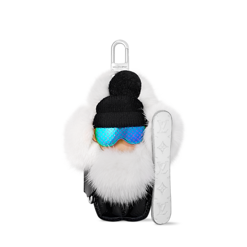 Vivienne Fashionista Snowboard Taschenschmuck S00 in Damen's Accessoires Schlüsselanhänger und Taschenschmuck collections by Louis Vuitton (Zoom)