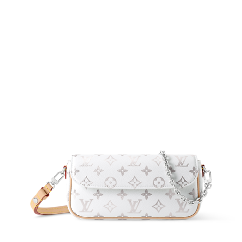 Wallet On Chain Ivy Autres Toiles Monogram in Damen's Geldbörsen und Kleinlederwaren Nanotaschen und Portemonnaies mit Kette collections by Louis Vuitton (Zoom)