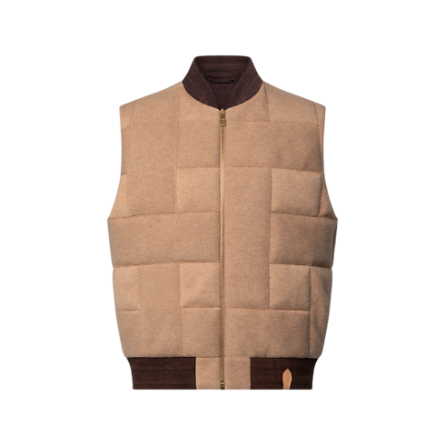 Wattierte Weste aus Kaschmir in Herren's Ready to Wear Vollständige Ready to Wear collections by Louis Vuitton (Zoom)