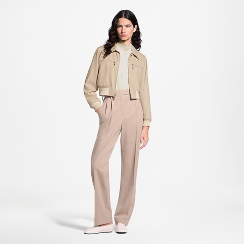 Wendbare Bomberjacke aus Flanell in Damen's Ready to Wear Mäntel und Jacken collections by Louis Vuitton (Zoom)