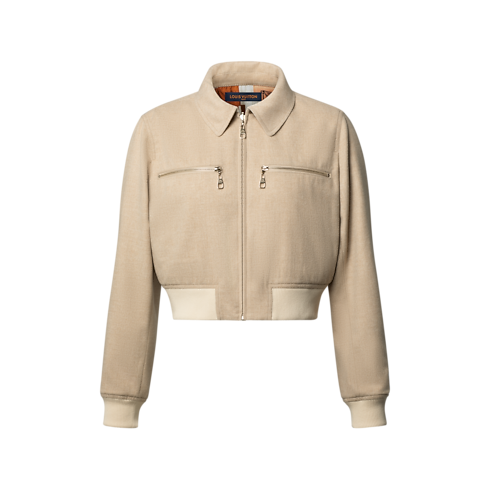 Wendbare Bomberjacke aus Flanell in Damen's Ready to Wear Mäntel und Jacken collections by Louis Vuitton (Zoom)