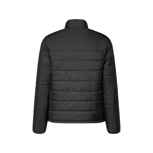 Wendbarer, leicht wattierter Blouson mit Monogram Rückansicht