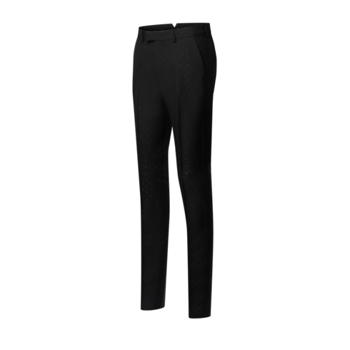 Zigarettenhose aus Satin mit Monogram-Motiv in Herren's Ready to Wear Vollständige Ready to Wear collections by Louis Vuitton (Zoom)